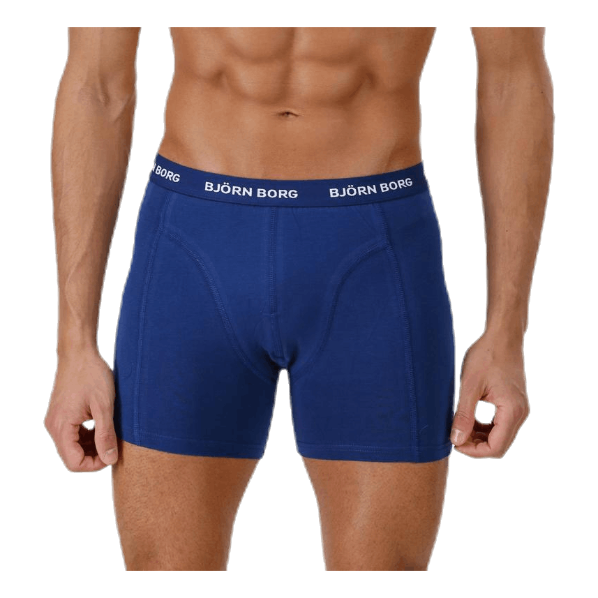 Shadeline Shorts 3-Pack Blue/Patterned/Black