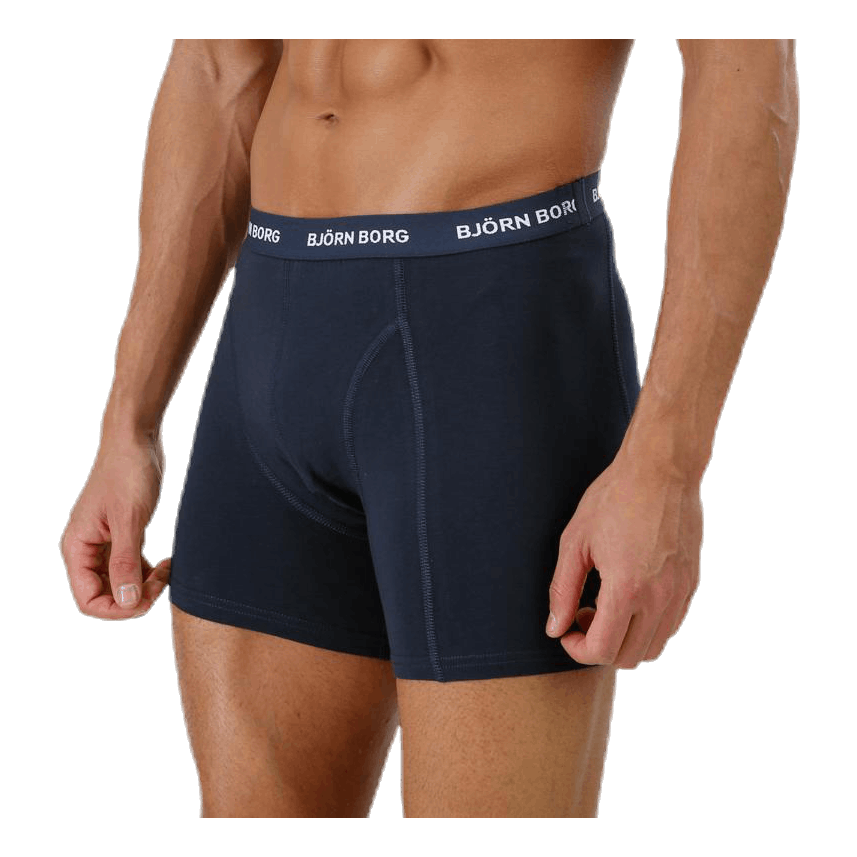Shadeline Shorts 3-Pack Blue/Patterned/Black