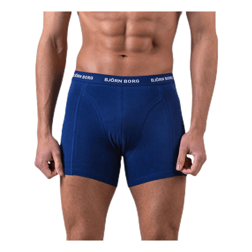 Shadeline Shorts 3-Pack Blue/Patterned/Black