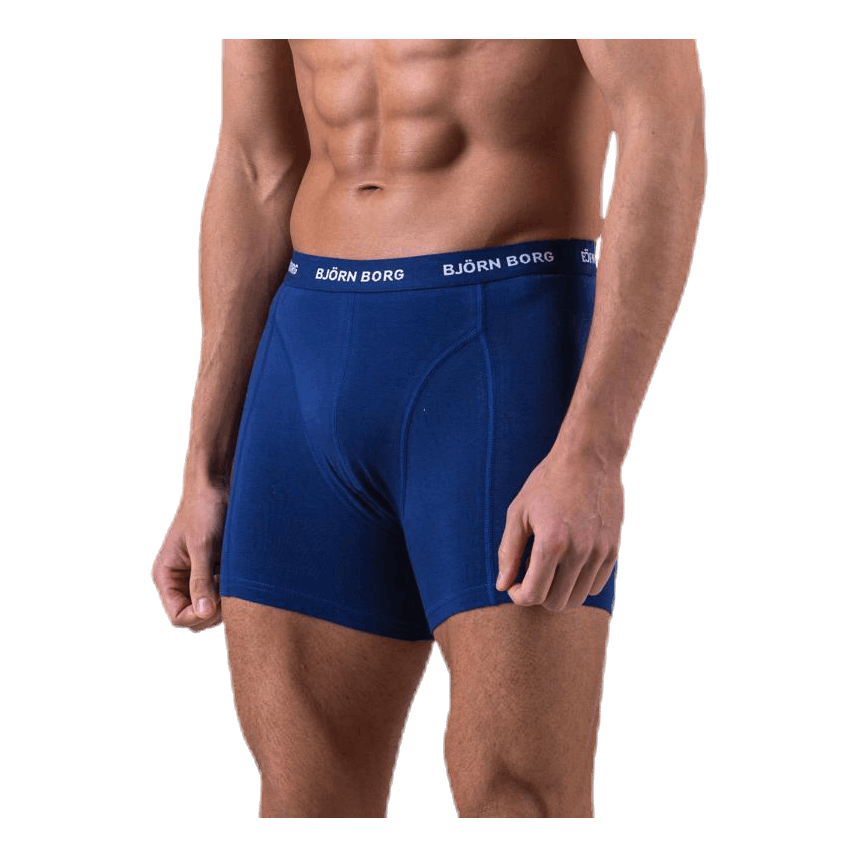 Shadeline Shorts 3-Pack Blue/Patterned/Black