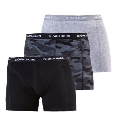 Shadeline Shorts 3-Pack Black
