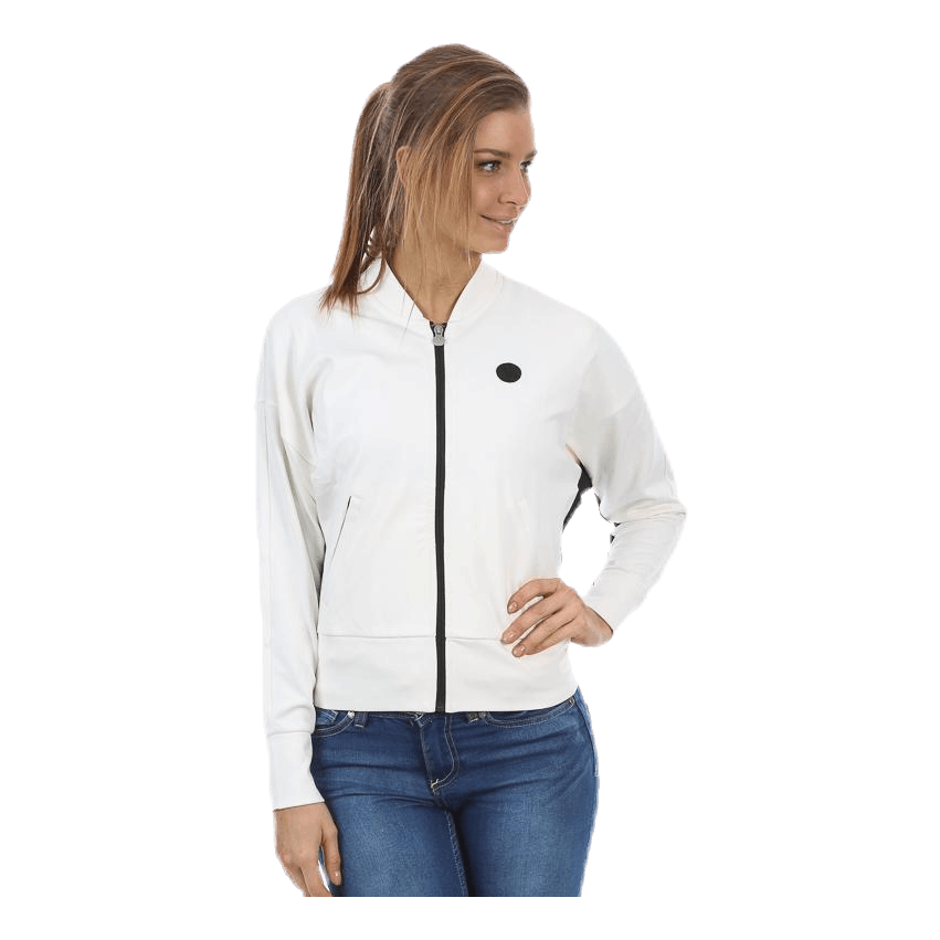 Signature Track Jacket White