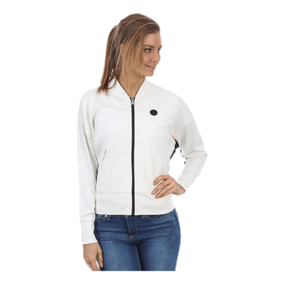 Signature Track Jacket White