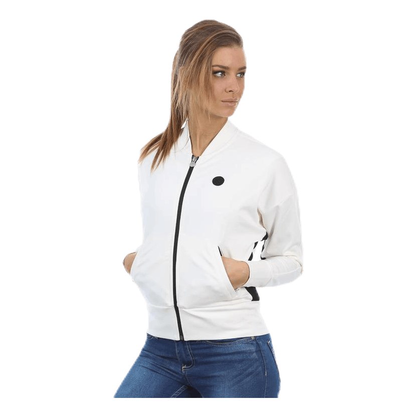 Signature Track Jacket White