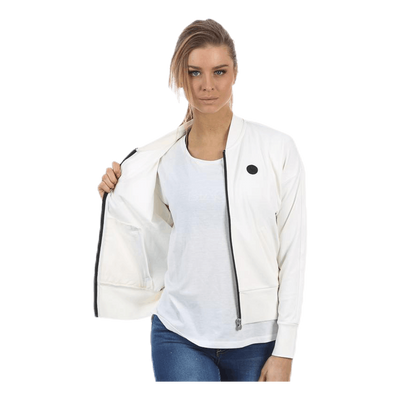 Signature Track Jacket White