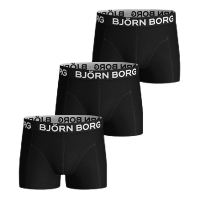 Running Solid Sammy 3-Pack Youth Black