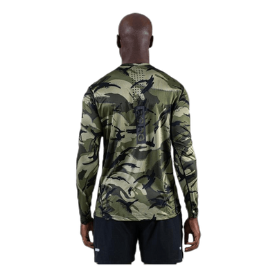 Axton Perf LS Tee Patterned/Black