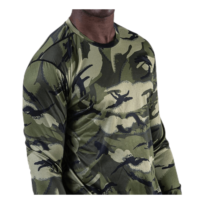 Axton Perf LS Tee Patterned/Black