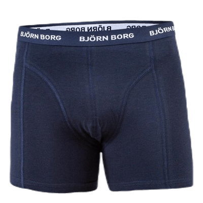 Solid Shorts 5-Pack Blue/Patterned