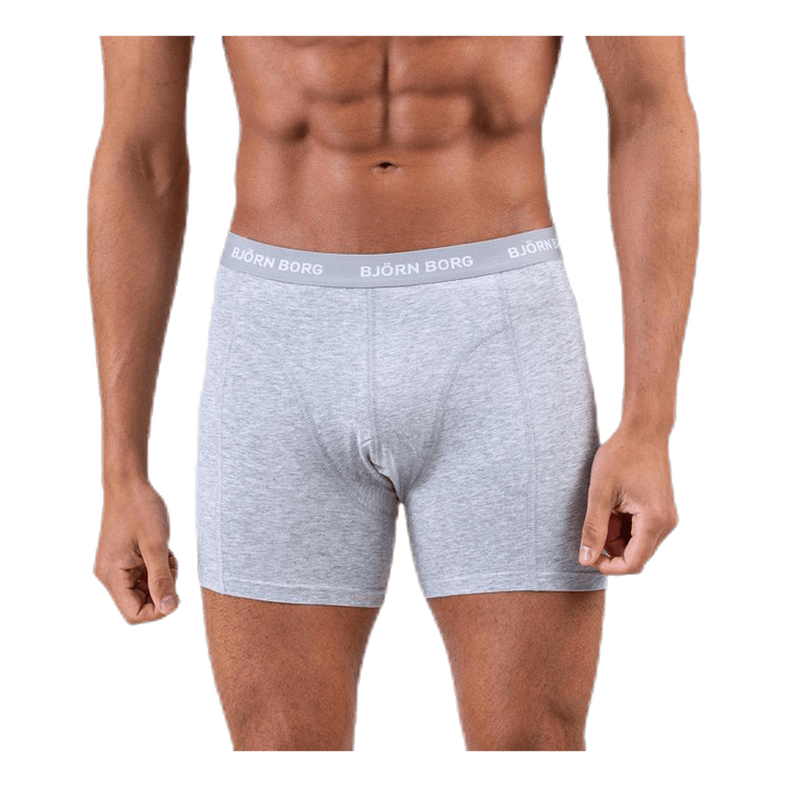 Solid Shorts 5-Pack Blue/Patterned