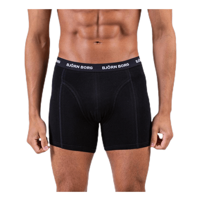Solid Shorts 5-Pack Blue/Patterned