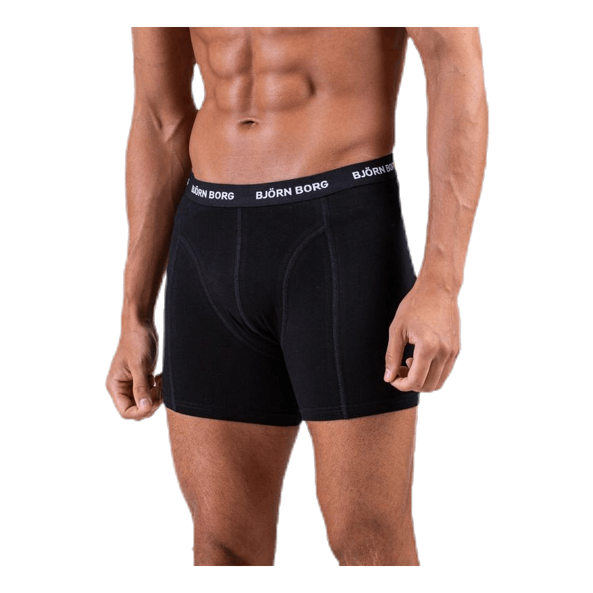 Solid Shorts 5-Pack Blue/Patterned