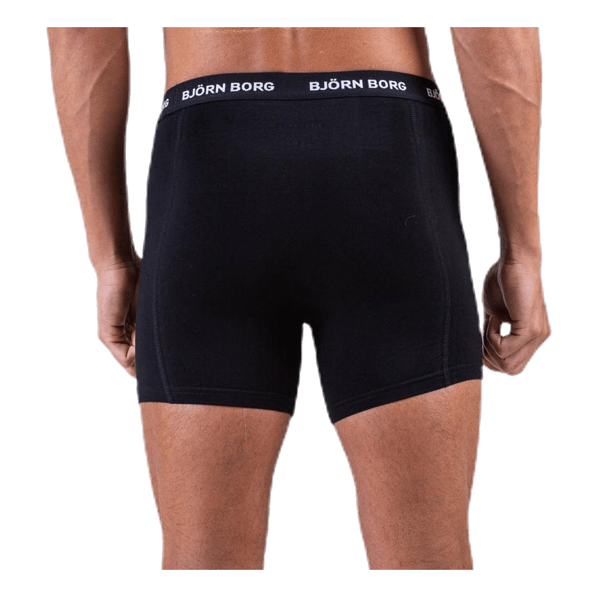 Solid Shorts 5-Pack Blue/Patterned