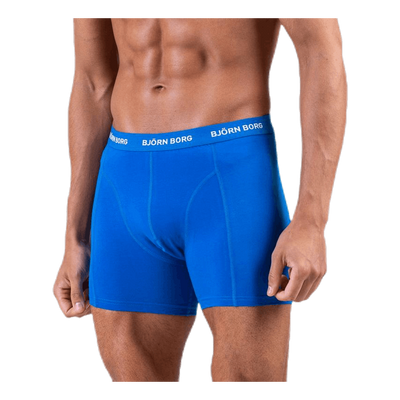 Solid Shorts 5-Pack Blue/Patterned