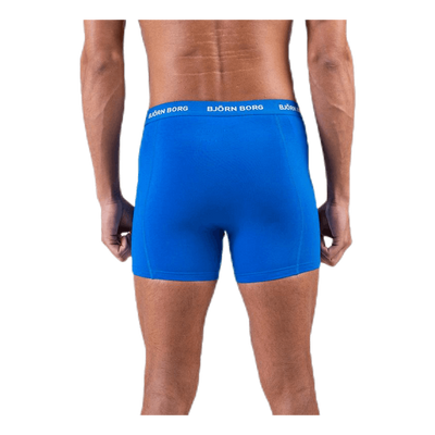 Solid Shorts 5-Pack Blue/Patterned