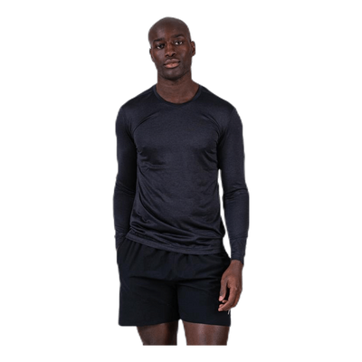 Axton LS Perf Tee Black