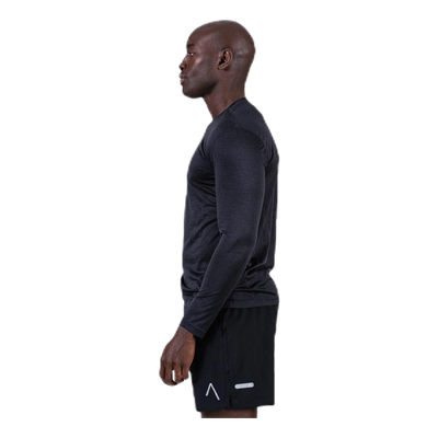 Axton LS Perf Tee Black
