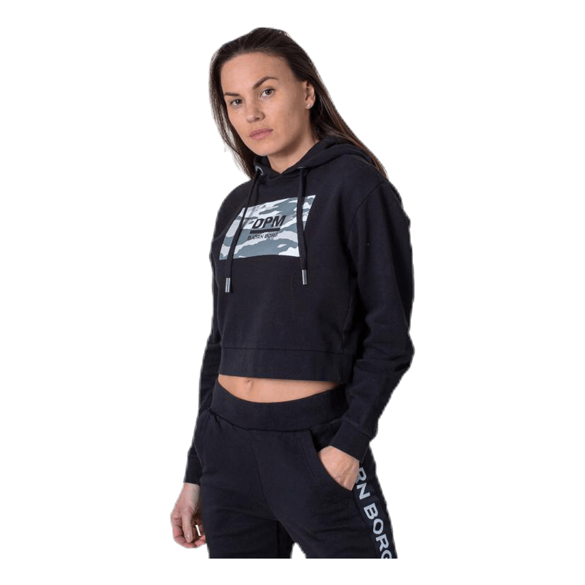 Cropped Dpm Hood Black