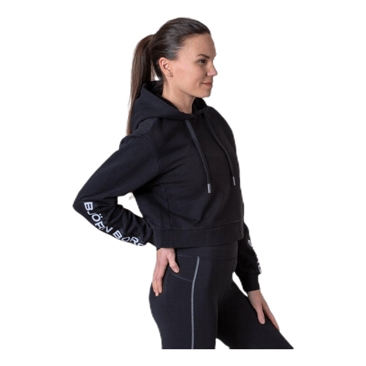 B Sport Cropped Hood Black