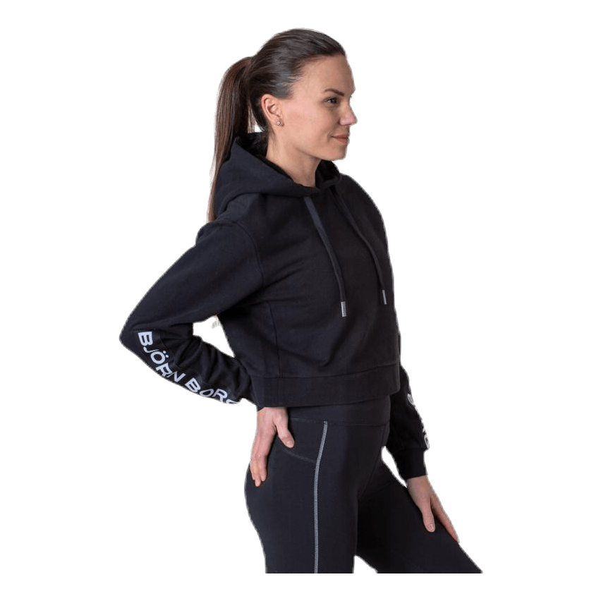 B Sport Cropped Hood Black