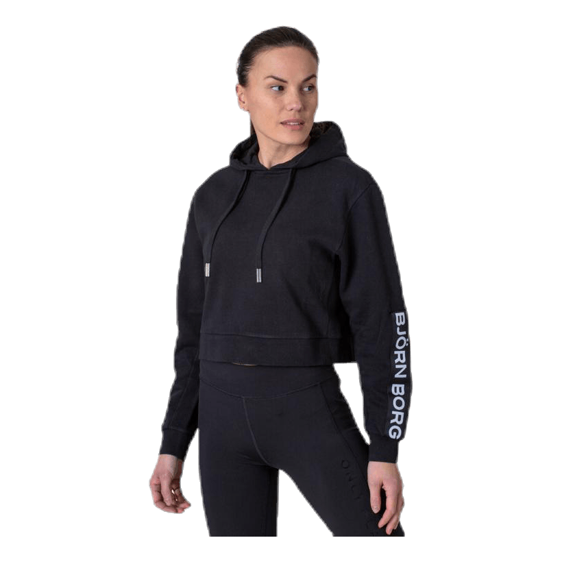 B Sport Cropped Hood Black