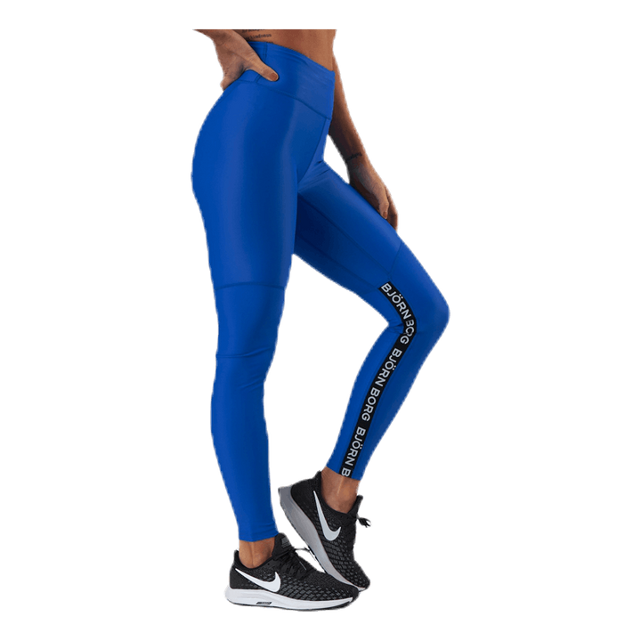 Clara High Waist Tights Blue