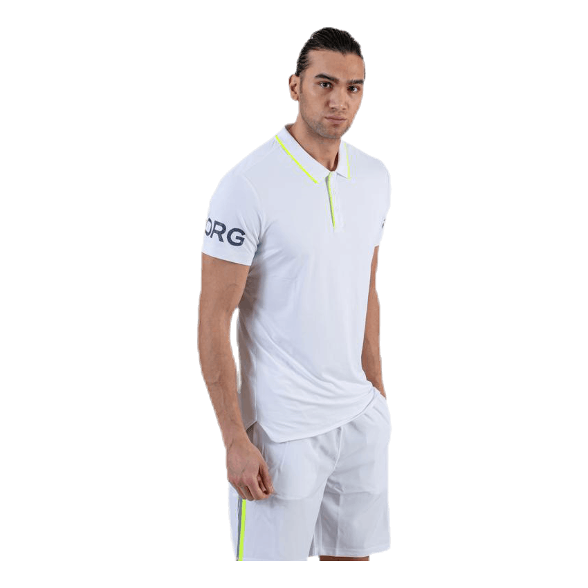 Tennis Polo White