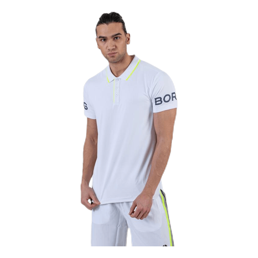 Tennis Polo White
