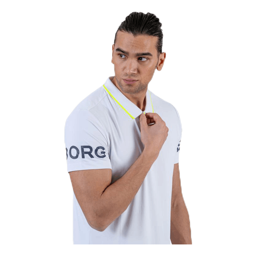 Tennis Polo White