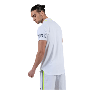 Tennis Polo White