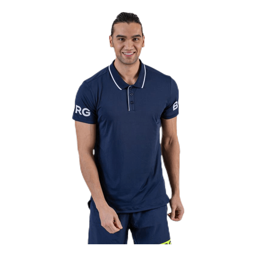 Tennis Polo Blue