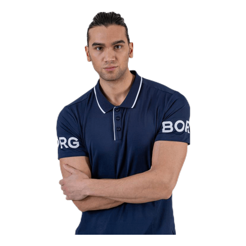 Tennis Polo Blue