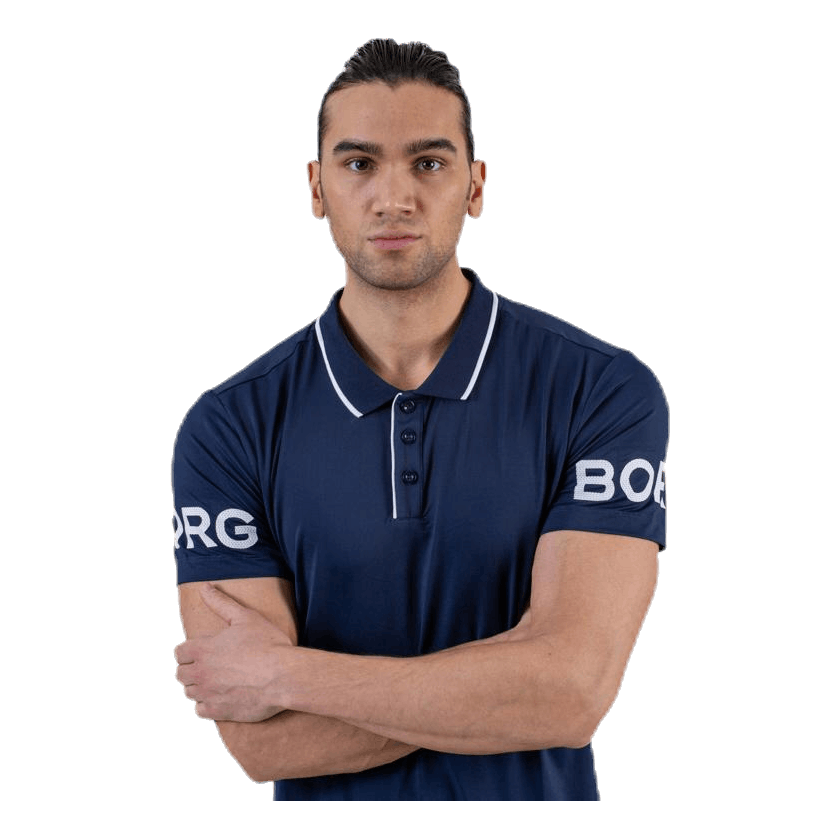 Tennis Polo Blue