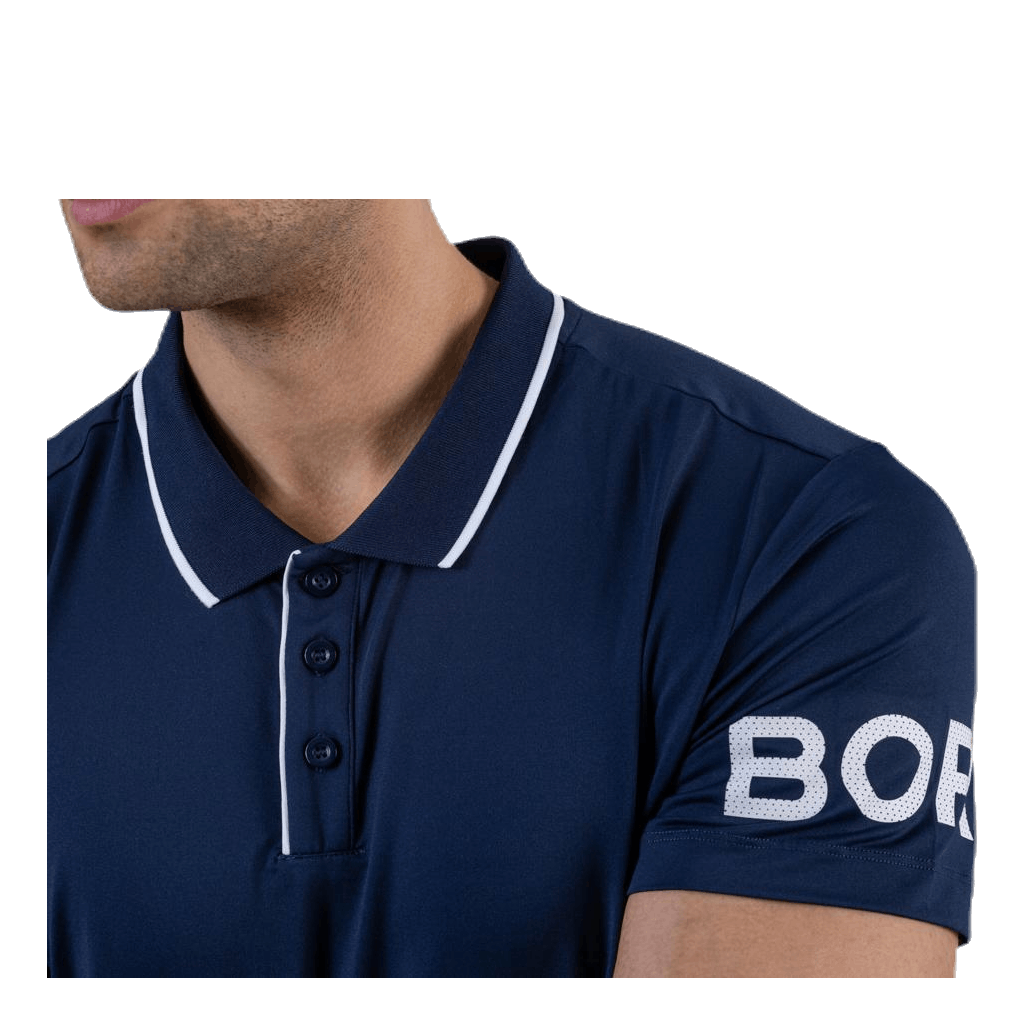Tennis Polo Blue
