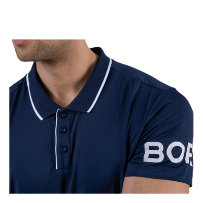 Tennis Polo Blue