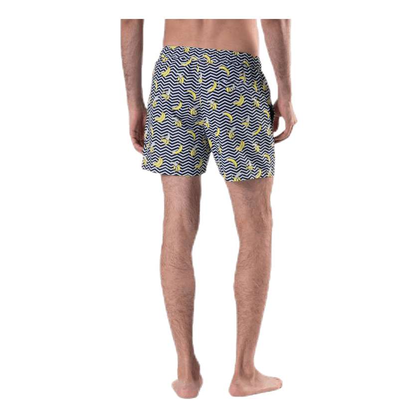 Sylvester Loose Shorts Black/Yellow