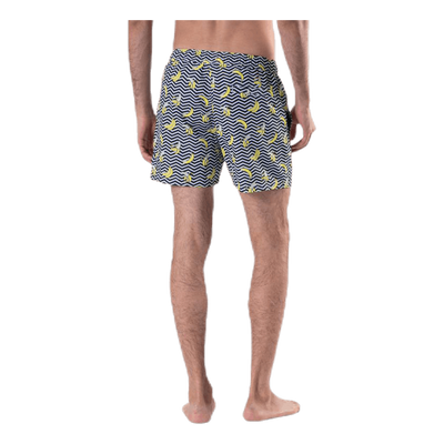 Sylvester Loose Shorts Black/Yellow