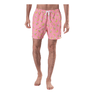 Sylvester Loose Shorts Pink/Yellow