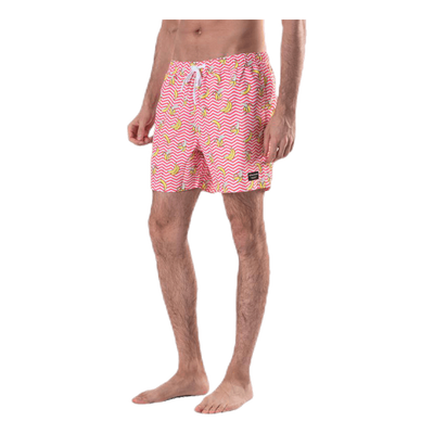 Sylvester Loose Shorts Pink/Yellow