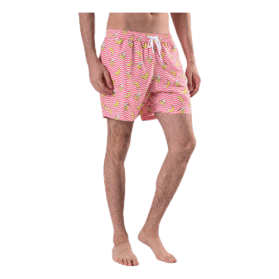 Sylvester Loose Shorts Pink/Yellow