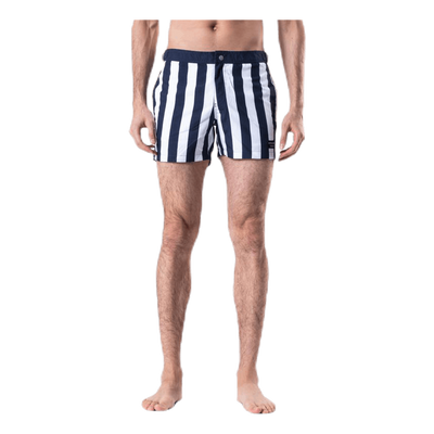 Saint Swim Shorts Blue/White