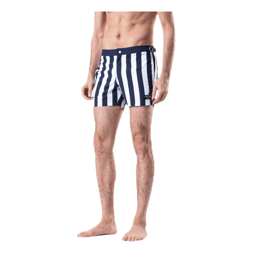 Saint Swim Shorts Blue/White