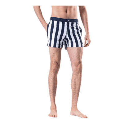 Saint Swim Shorts Blue/White