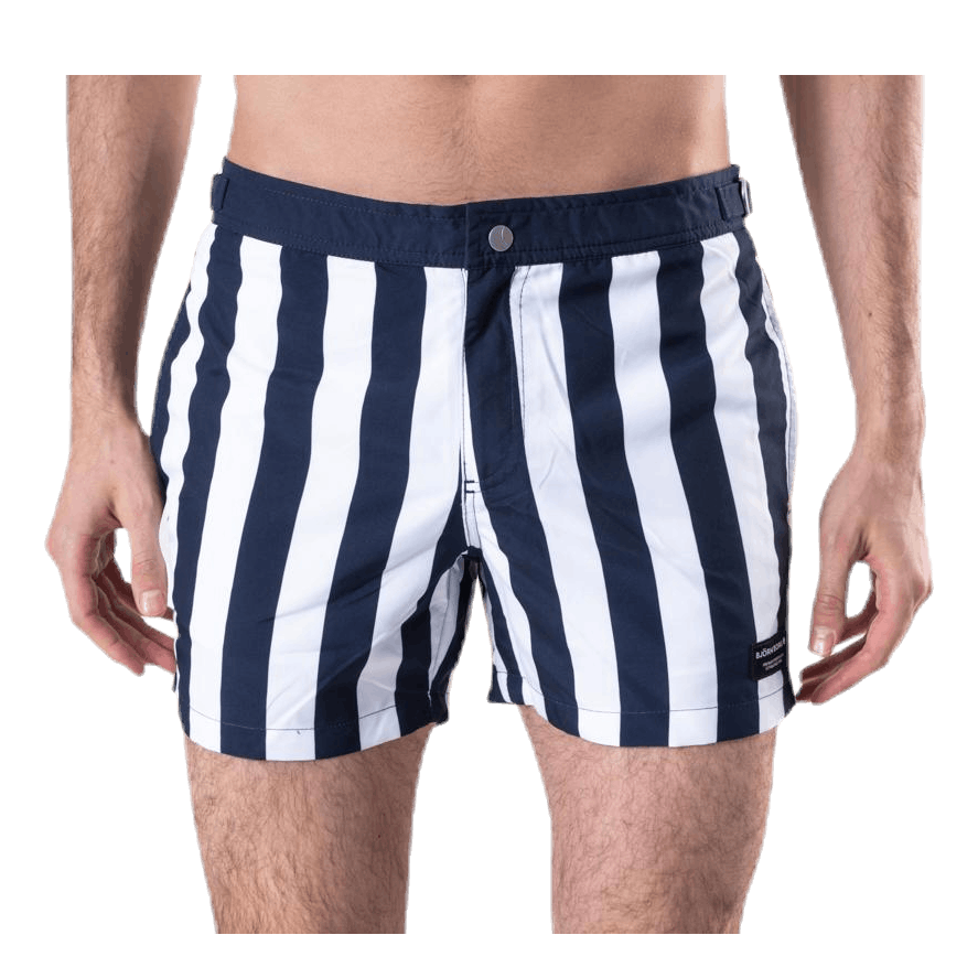 Saint Swim Shorts Blue/White