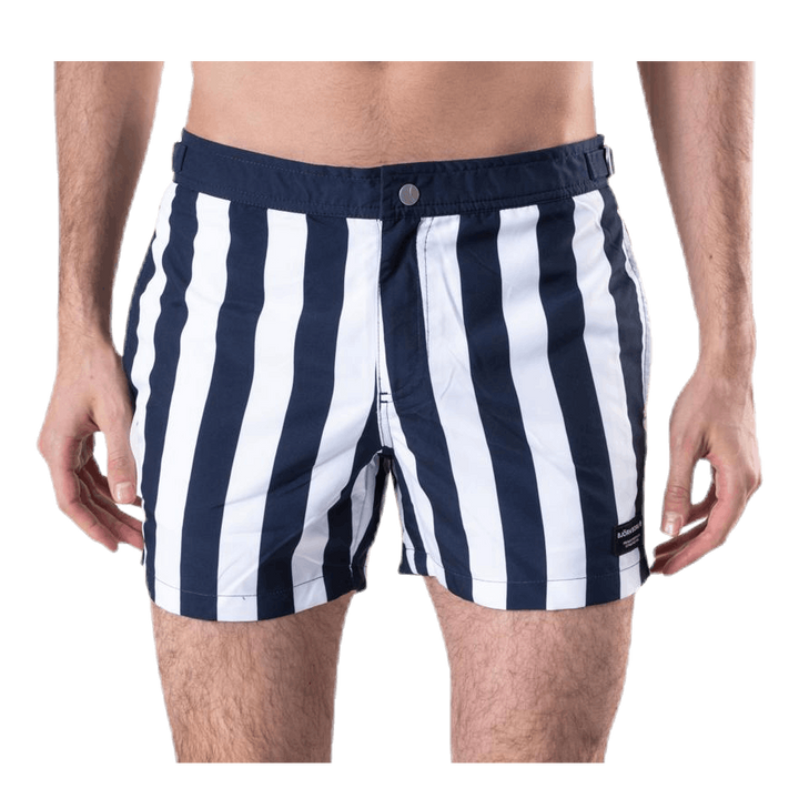 Saint Swim Shorts Blue/White