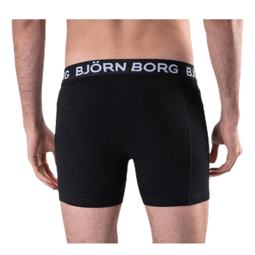 Sammy Geo Flag Shorts 3-pack Green/Black