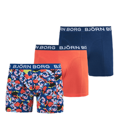 Shorts Sammy Camo Rose 3-pack Orange/Black