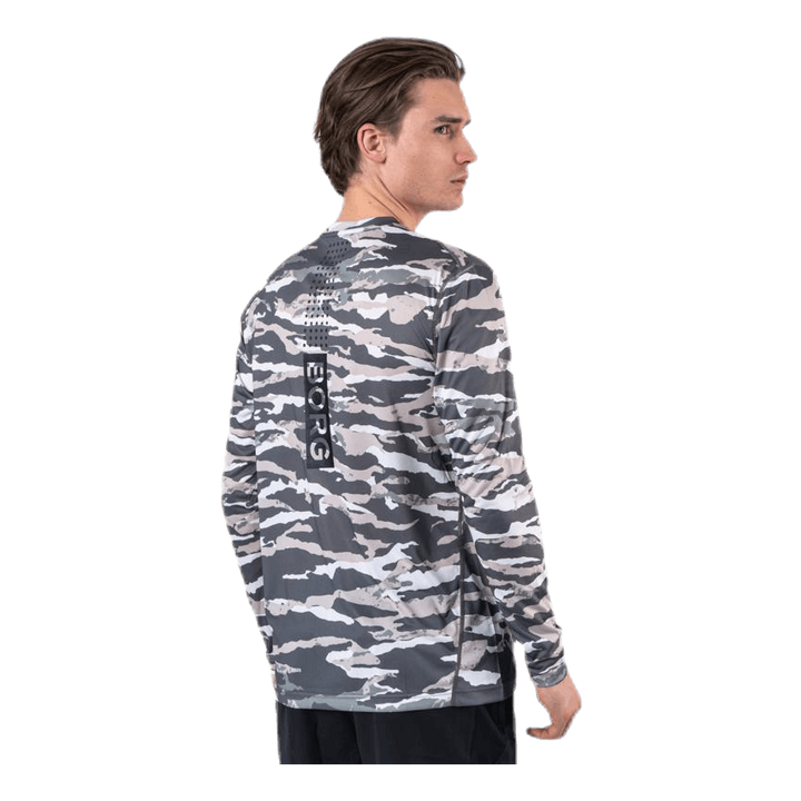 Axton LS Tee Green/Grey