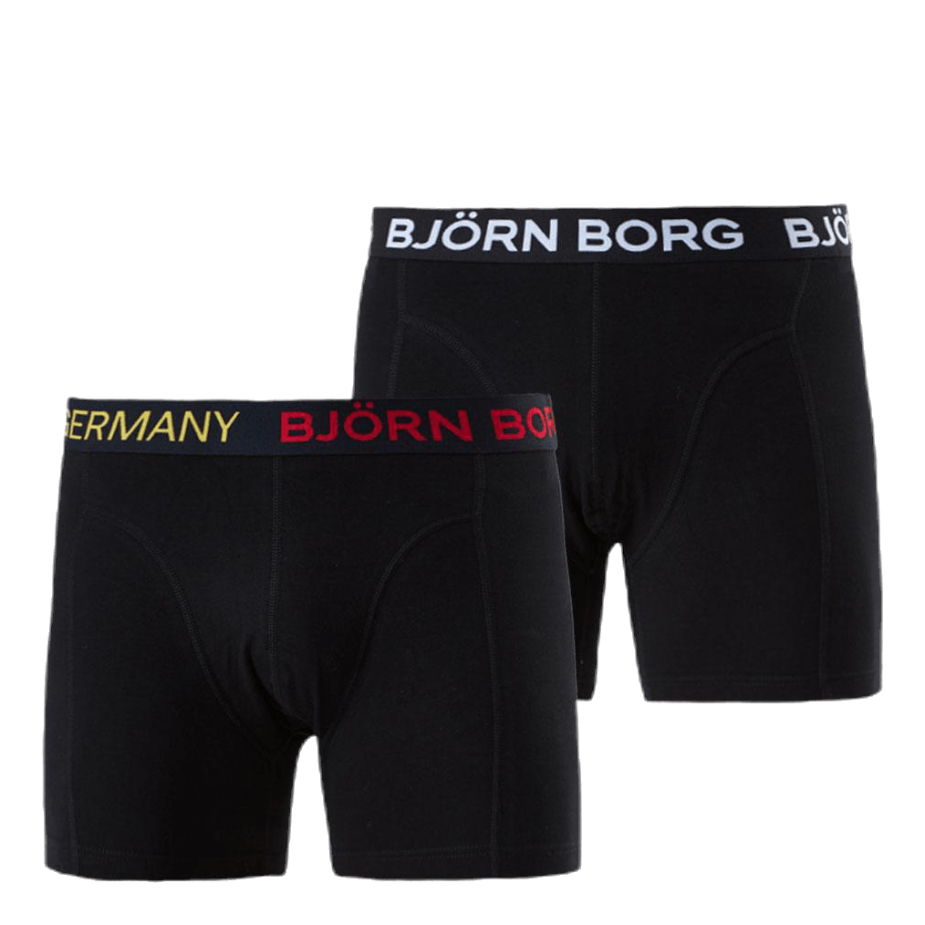 Shorts Sammy Germany 2-pack Black