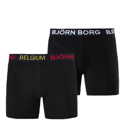 Shorts Sammy Belgium 2-pack Black